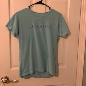 Seaside t-shirt blue